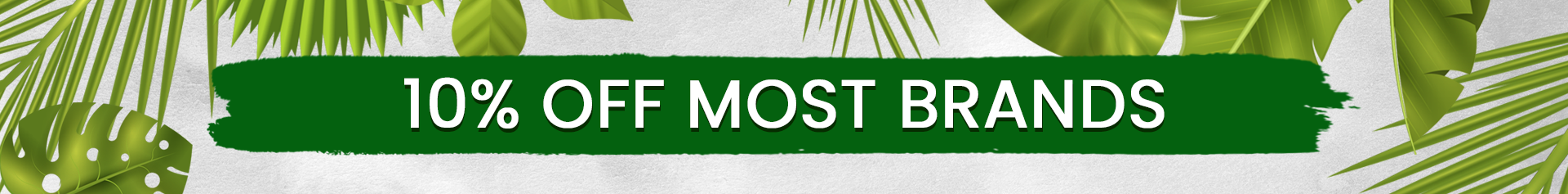 10% Off Most Brands for Earth Day