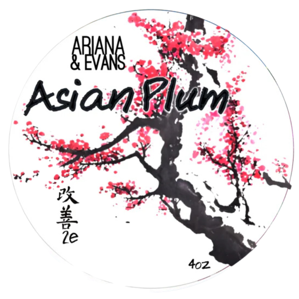 Ariana & Evans Asian Plum Shaving Soap