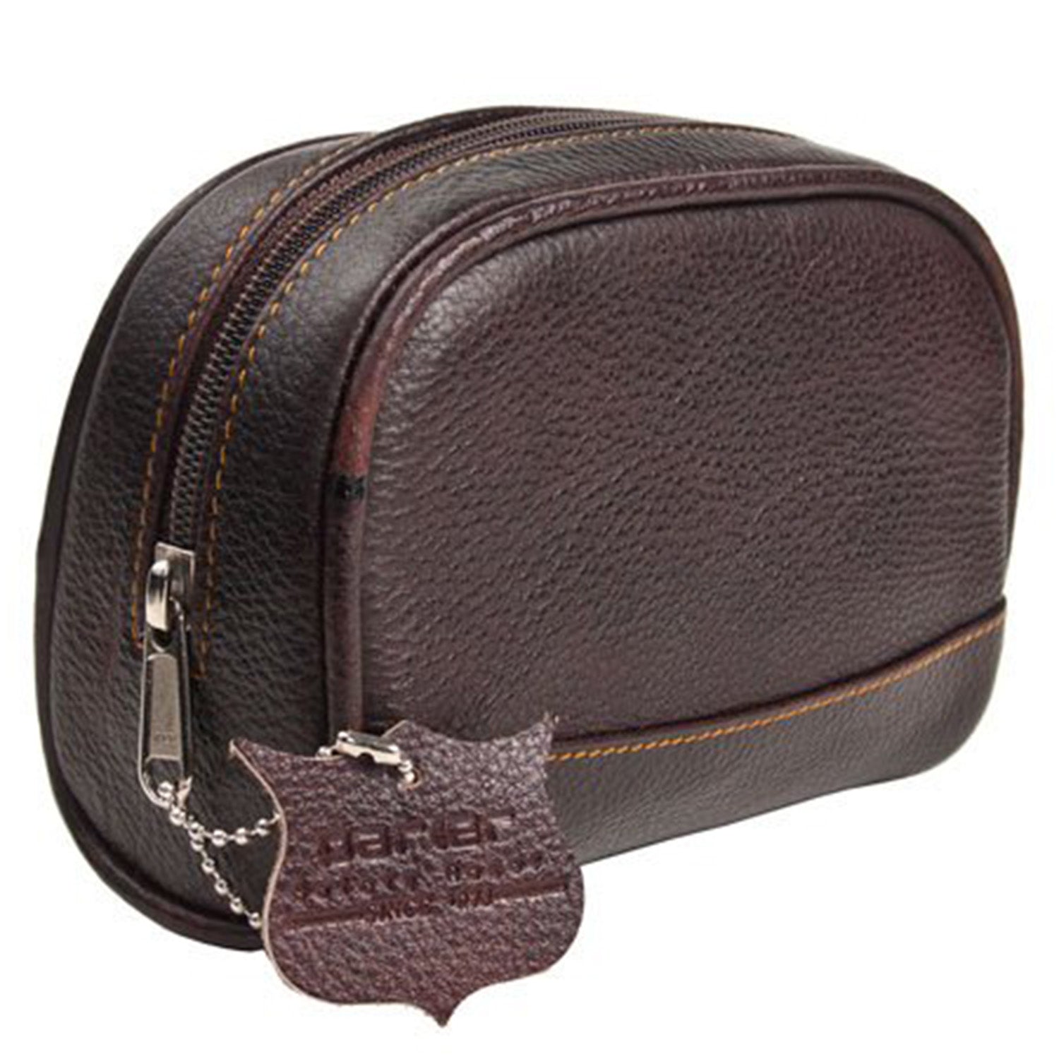 Parker Leather Travel Dopp Kit - Compact.