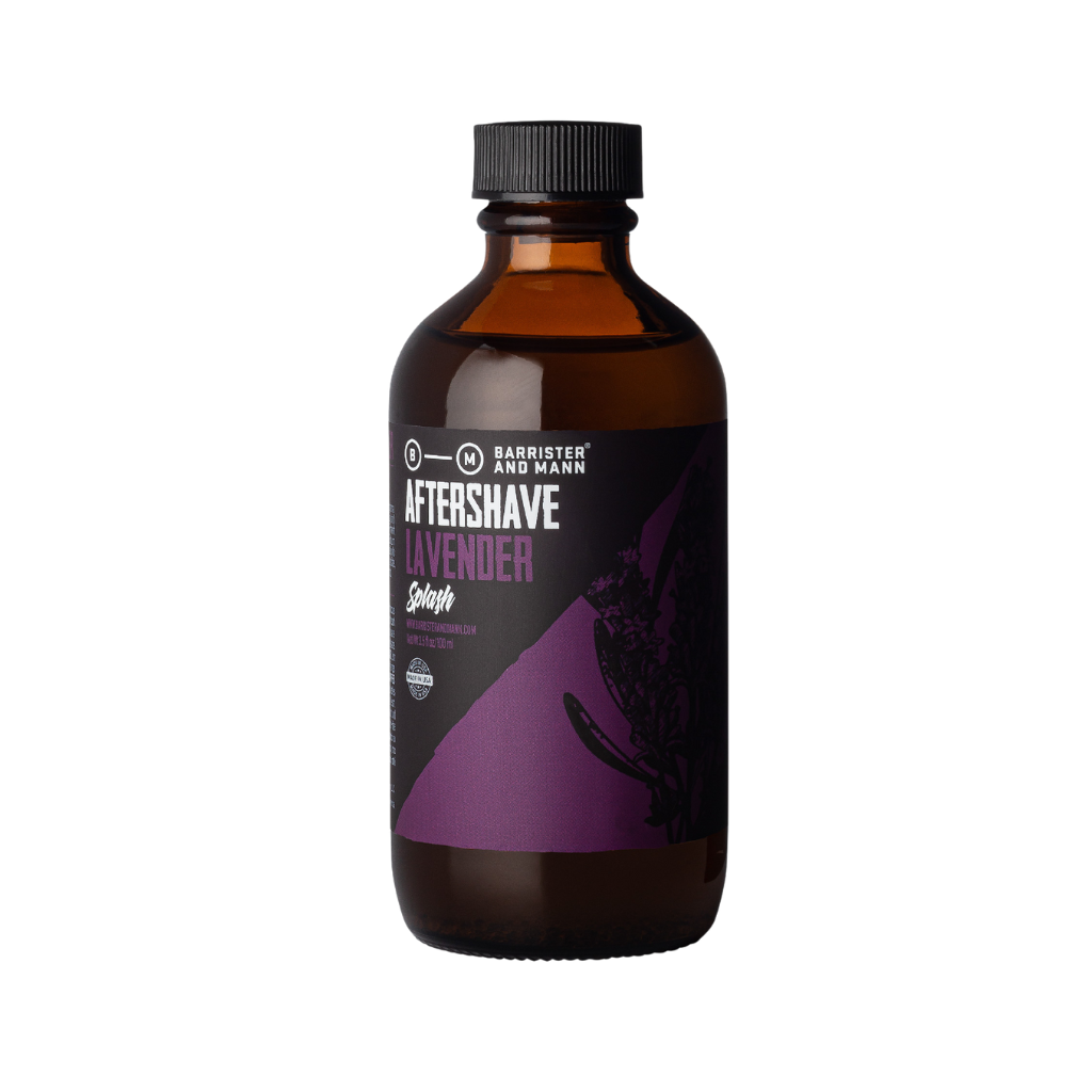 Barrister and Mann Lavender Aftershave Splash - Grown Man Shave
