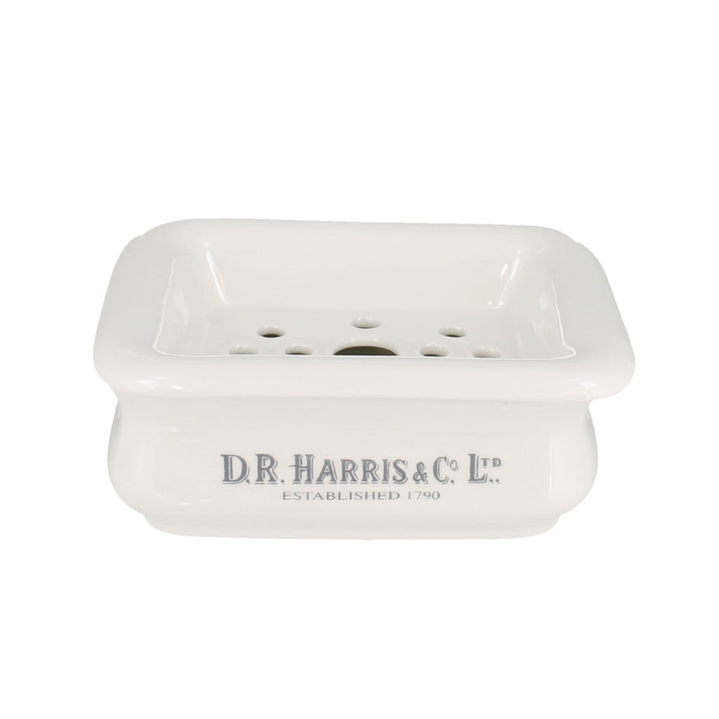 D.R. Harris Earthenware Two Piece Soap Dish