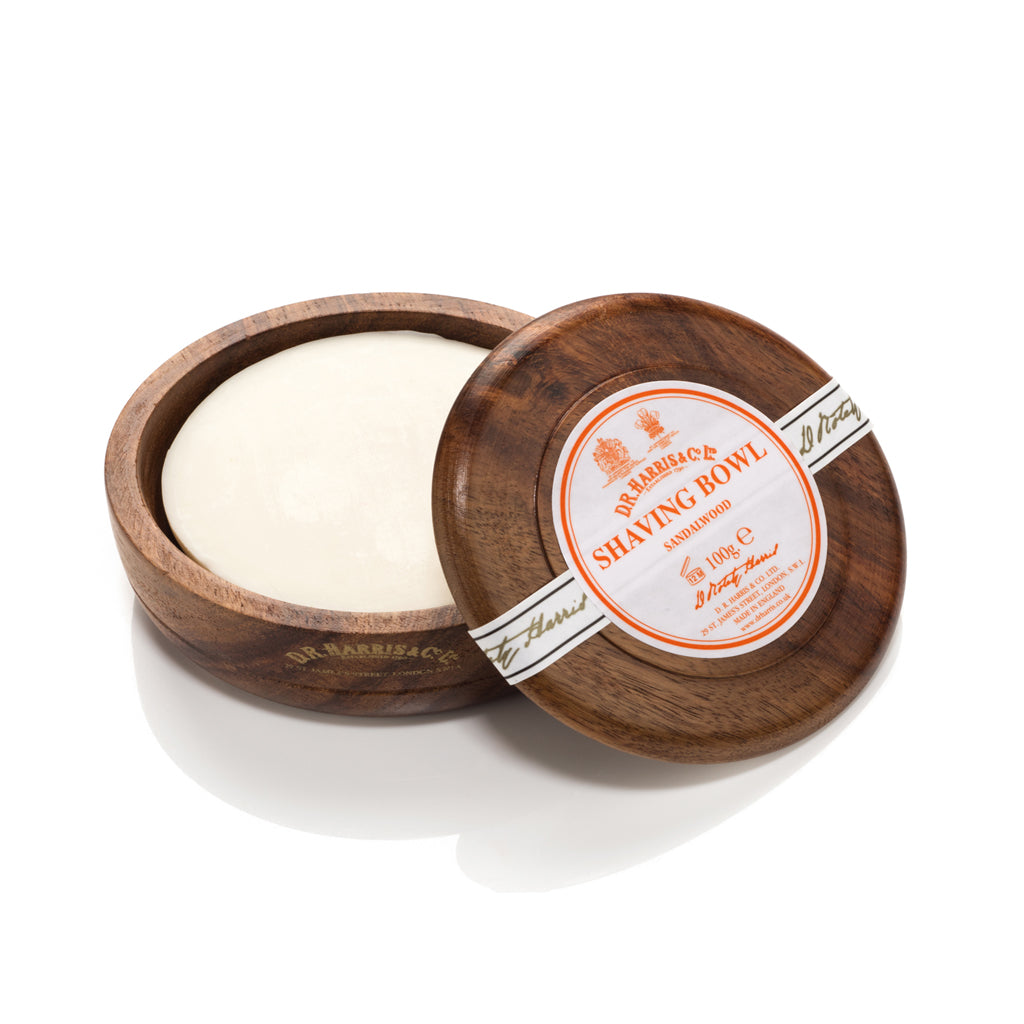 D.R. Harris & Co Sandalwood Mahogany Shaving Bowl 100g