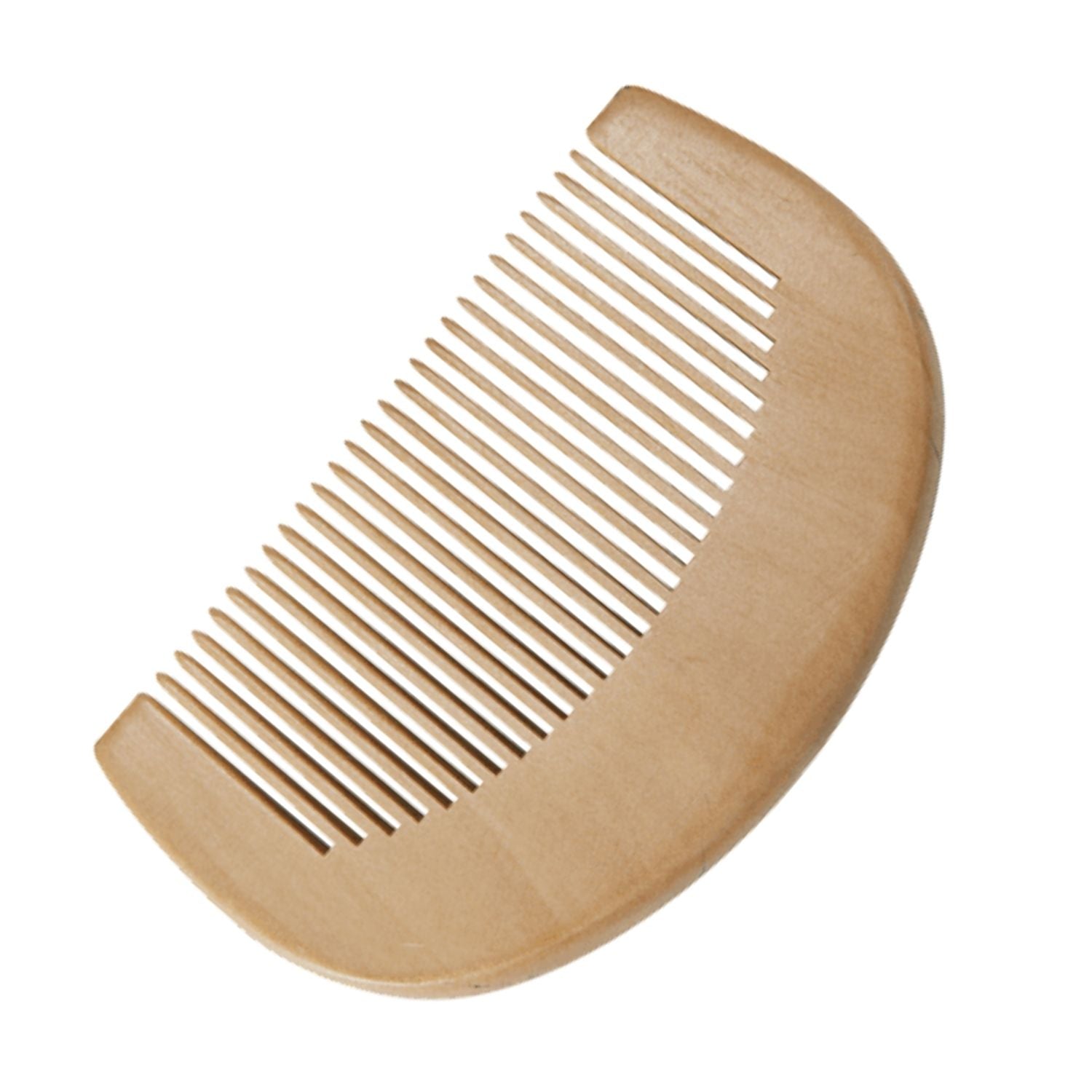 Naked Armor 4" Bamboo Beard Comb.