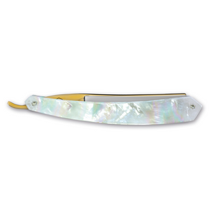 Thiers Issard 'Le Transatlantique' Straight Razor 7/8" Mother of Pearl Carbon Steel