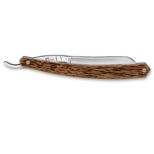 Thiers Issard Palmwood French Point 6/8" Carbon Steel Straight Razor