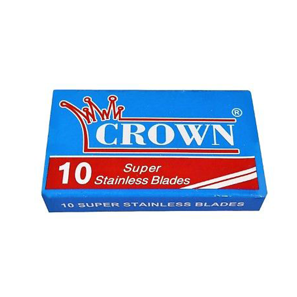 Crown Double Edge Razor Safety Blades.