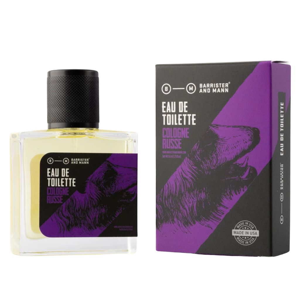 Barrister and Mann Cologne Russe Eau de Toilette, 50 ml.