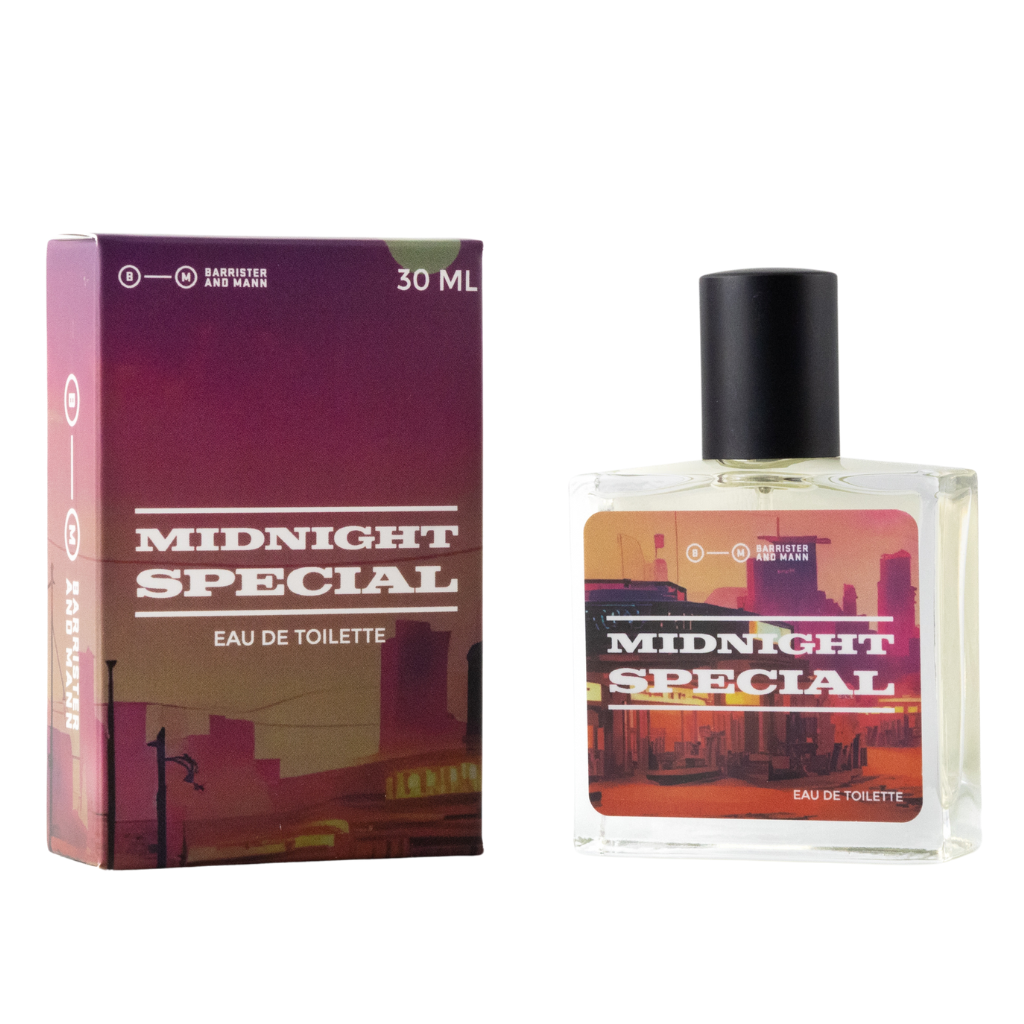 Barrister and Mann Midnight Special Eau de Toilette, 30 ml.