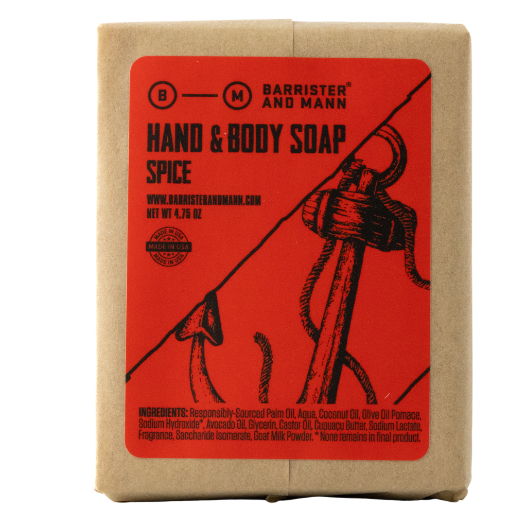 Barrister and Mann Spice Hand and Body Soap (Vegan).