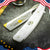 Boker Mother of Pearl Straight Razor 6/8"  O-1 Carbon Steel Imitation Pearl