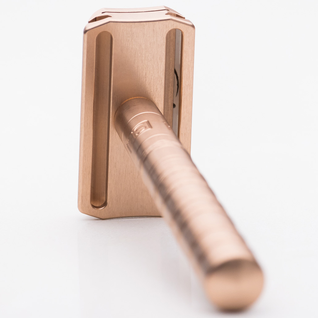 Henson Aluminum AL13 Copper Mild Safety Razor.