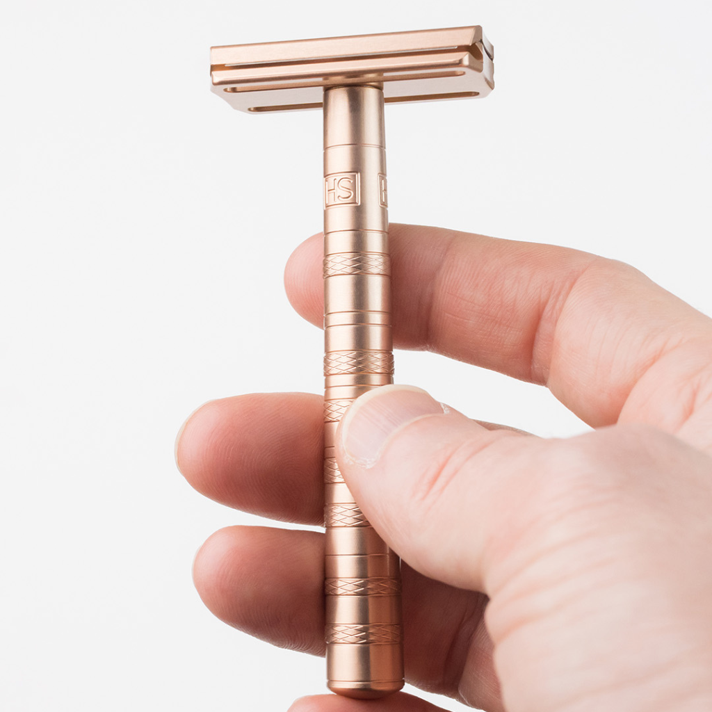 Henson Aluminum AL13 Copper Mild Safety Razor.