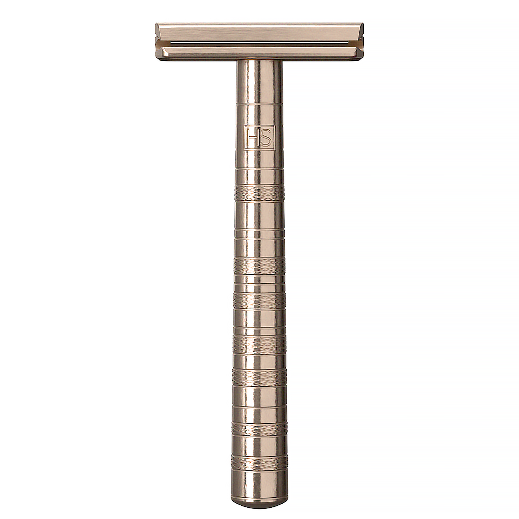 Henson Aluminum AL13 Tan Medium Safety Razor.