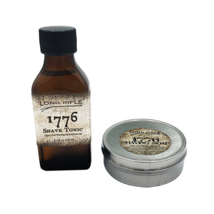 Long Rifle 1776 Shaving Puck and Aftershave Gift Set