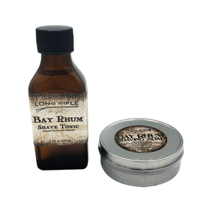Long Rifle Bay Rhum Shaving Puck and Aftershave Gift Set