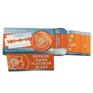 Merkur Super Platinum Safety Razor Blades (10 Pack)