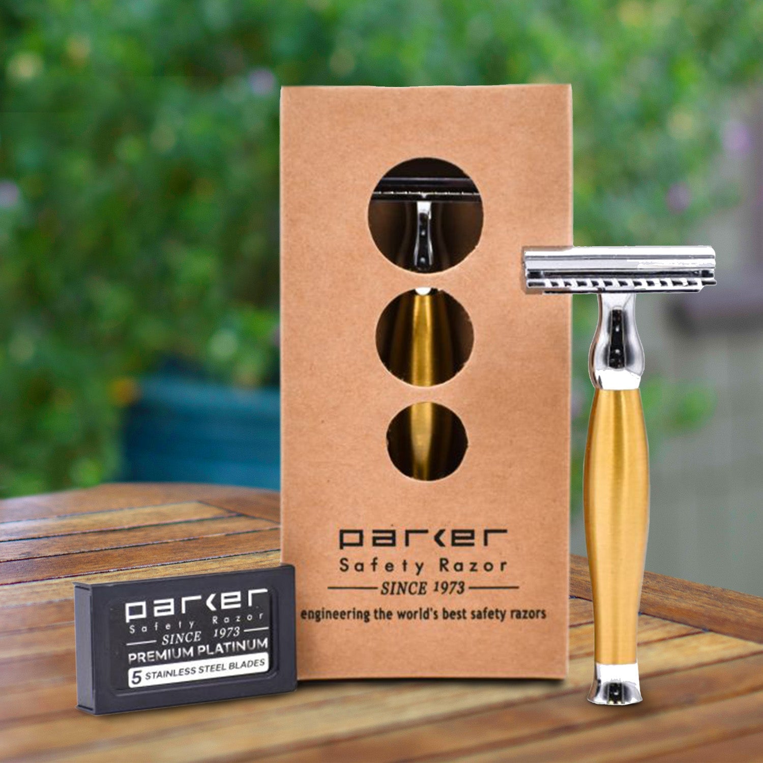 Parker 48R Open Comb Safety Razor.