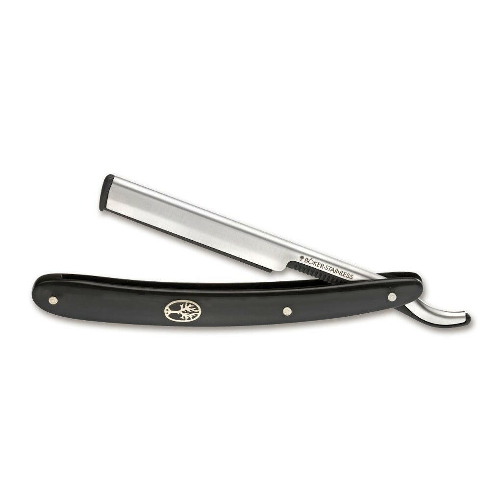 Boker Barberette, Black | Barber Straight Razor