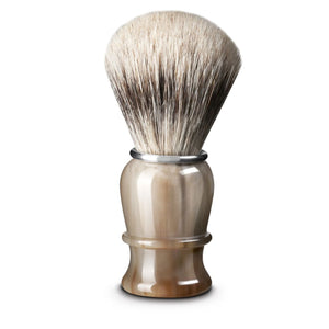 Thiers Issard Blonde Horn Super Badger 23mm Shaving Brush