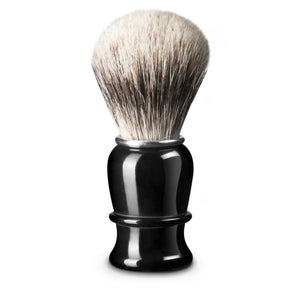 Thiers Issard Black Horn Super Badger 23mm Shaving Brush