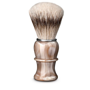 Thiers Issard Blonde Horn Silvertip Badger 26mm Shaving Brush