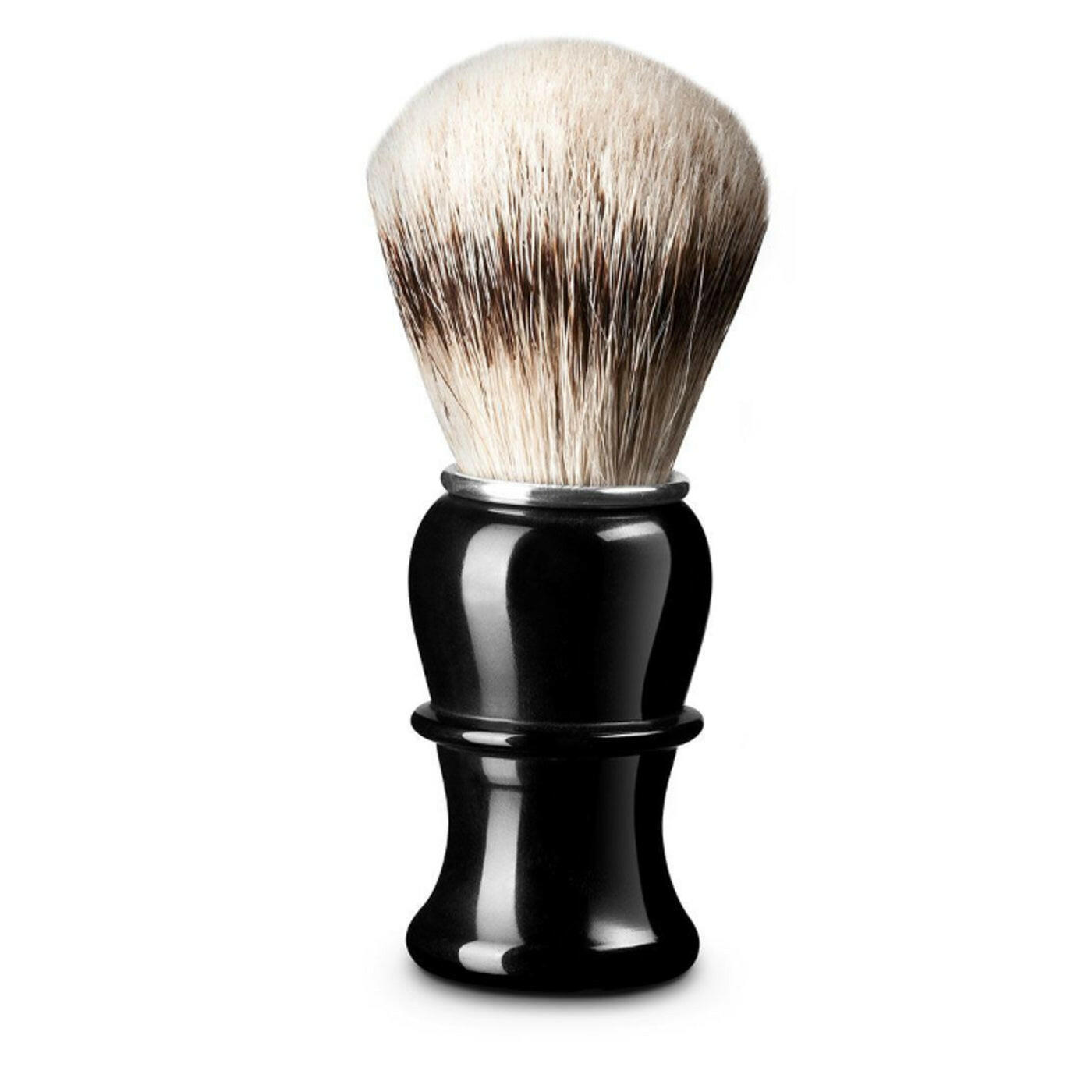 Thiers Issard Black Horn Silvertip Badger 26mm Shaving Brush - Grown Man Shave