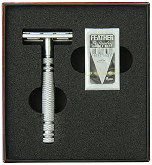Feather as-d2 double edge safety razor gift box