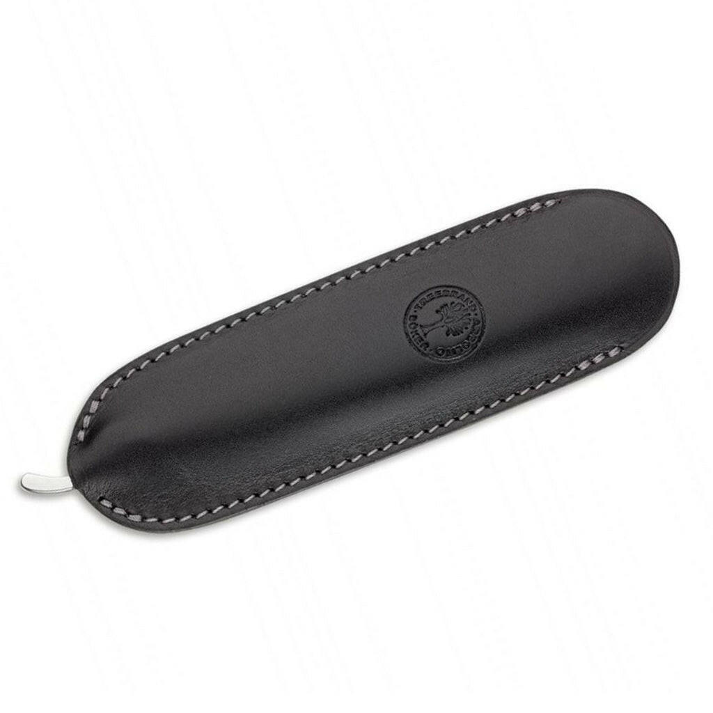 Boker Straight Black Leather Razor Sheath