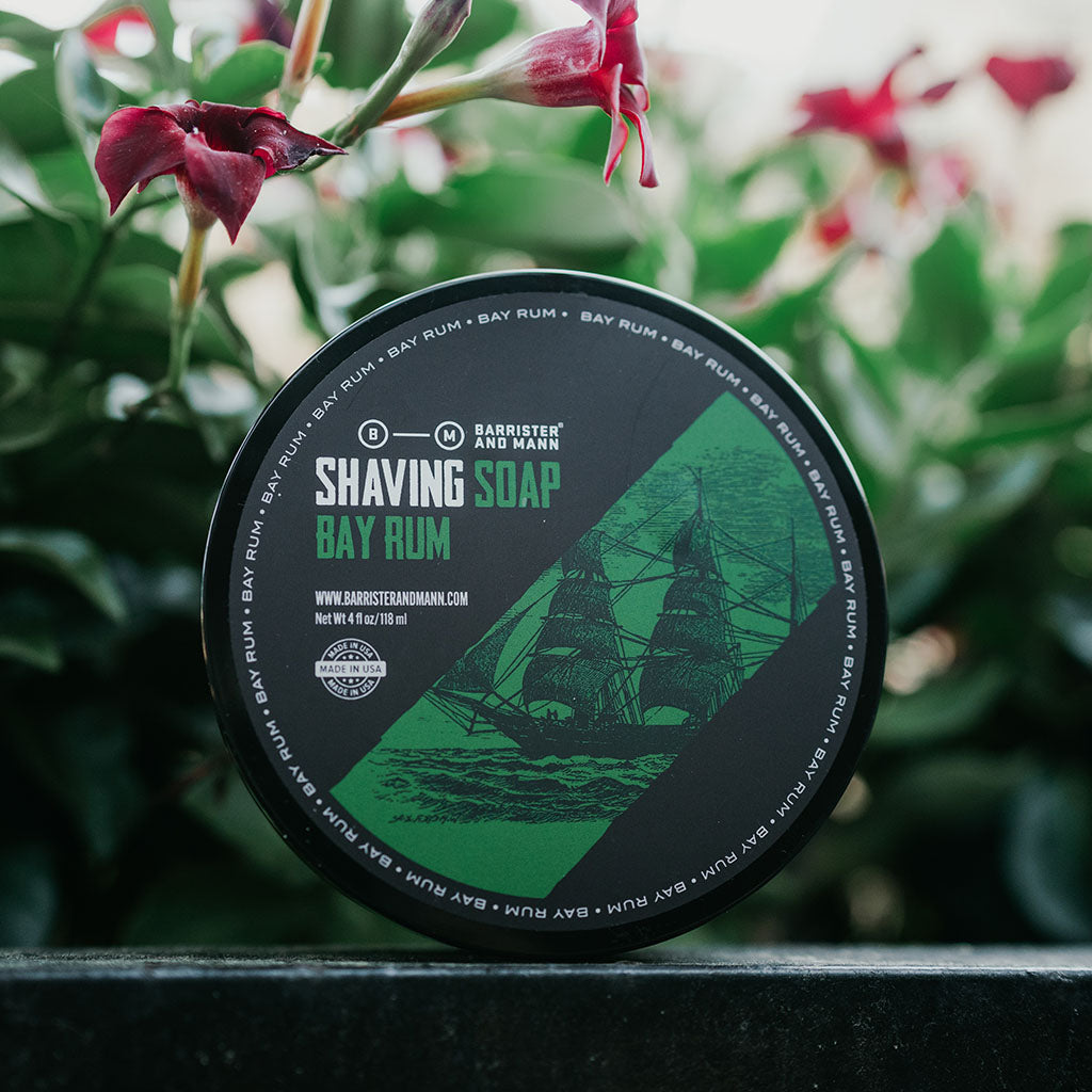 Barrister and Mann Bay Rum Shaving Soap (Omnibus Base)