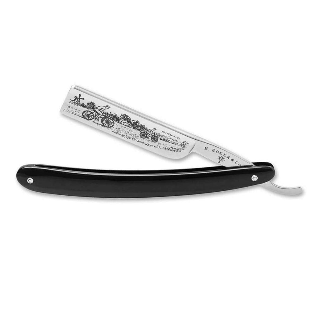 Boker Bicycle Race Straight Razor 5/8&quot; Carbon Steel.