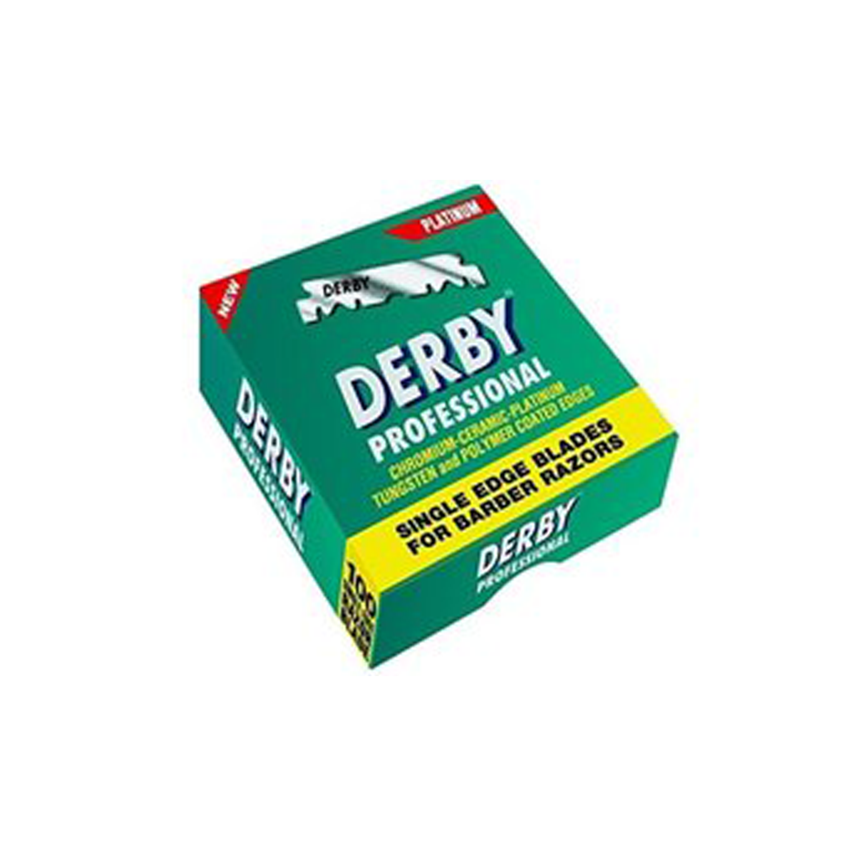 Professional Barber Straight Edge Razor Safety with 100 Derby Blades