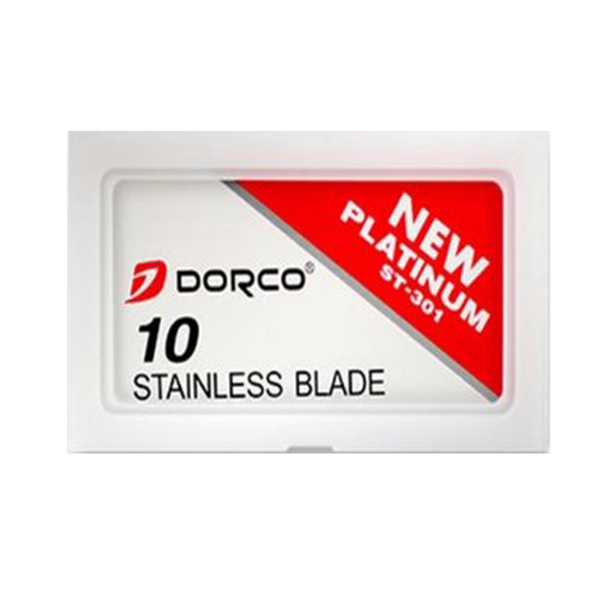 Dorco Platinum Coated Stainless Steel Safety Razor Blades (10 Pack) - Grown  Man Shave