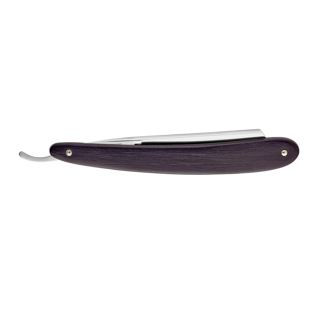 Dovo Astrale Straight Razor 5/8&quot; Ebony Handle Round Point