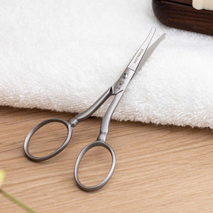 Dovo Stainless Satin Finished Straight Nose Scissor, 4"