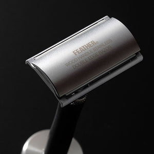 Feather Wood  Safety Razor stainless steel and wood