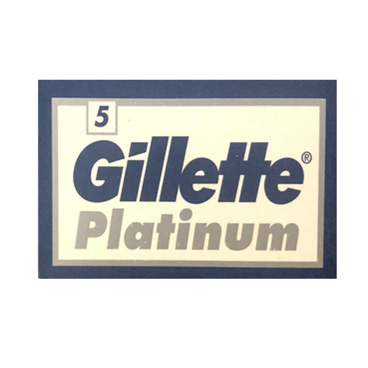 Gillette Platinum Safety Razor Blades (5 Pack).