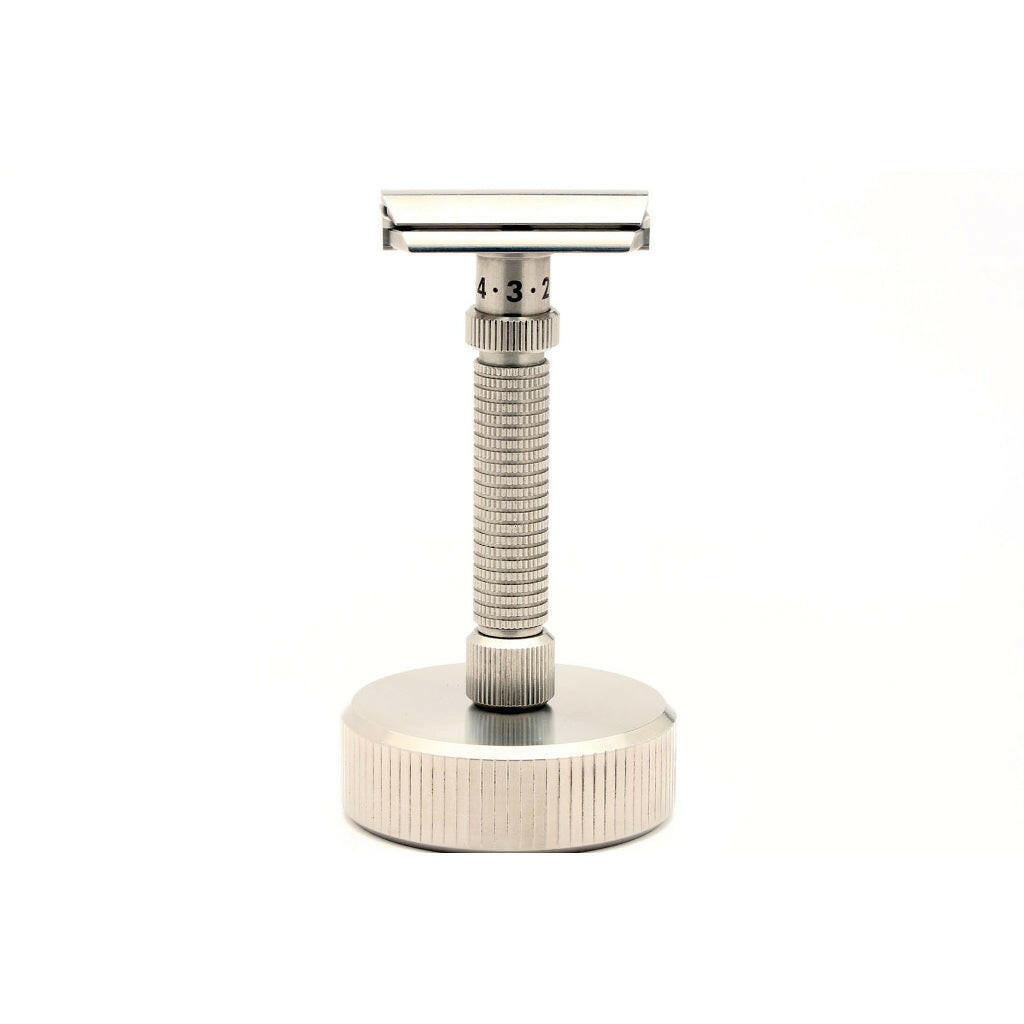 Rex Supply Co. Safety Razor Stand Stainless Steel - Grown Man Shave