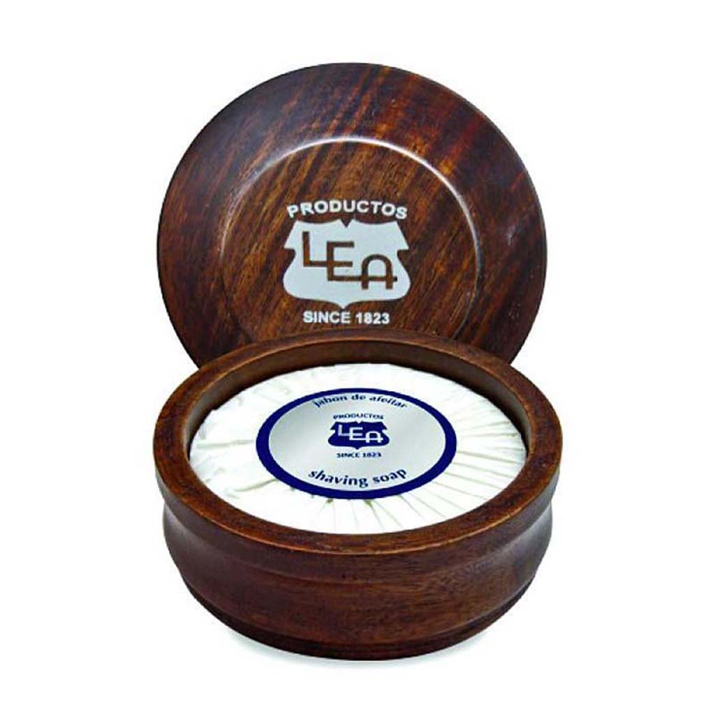 LEA Classic Shaving Soap in Wooden Bowl.