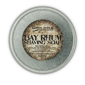 Long Rifle Tallow Bay Rum Shaving Soap 3 oz Puck