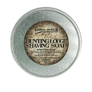 Long Rifle Tallow Hunting Lodge Shaving Soap 3 oz Puck