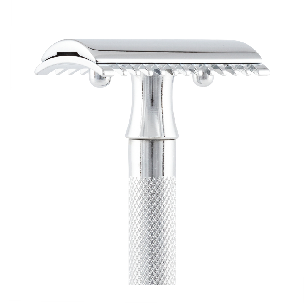 Merkur 15C Double Edge Safety Razor chrome polised finish razor head 