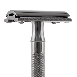 Merkur 23c black safety razor extra long handle