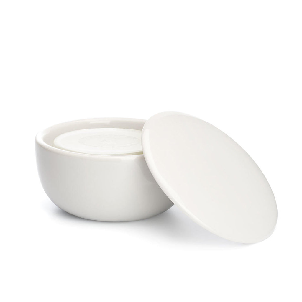 Muhle Shave Care Porcelain Dish With Sandalwood Shaving Soap 2.5 oz.