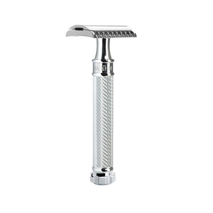 Muhle Traditional R41 TWIST Chrome Safety Razor Open Comb