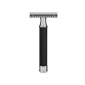 Muhle S091M89 Traditional Black and Chrome R89 3-piece Safety Razor Set