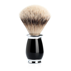 Muhle Purist Black Silvertip Badger Shaving Brush