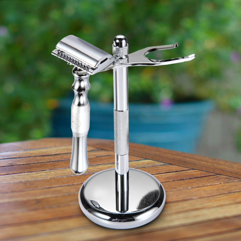 Naked Armor Bleoberis Safety Razor Zinc Copper Zinc Aluminum.