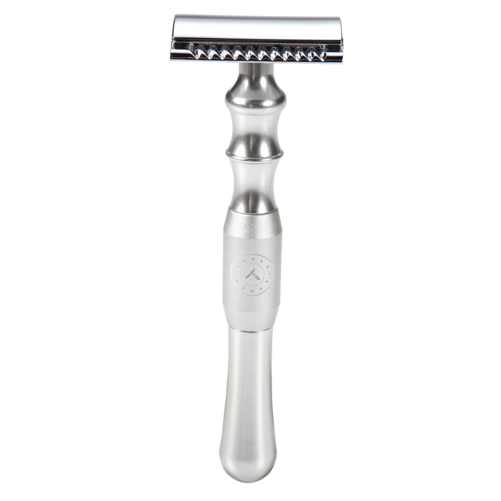 Naked Armor Bleoberis Safety Razor Zinc Copper Zinc Aluminum.