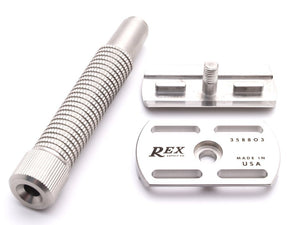 Rex Envoy Stainless Steel Double Edge Safety Razor