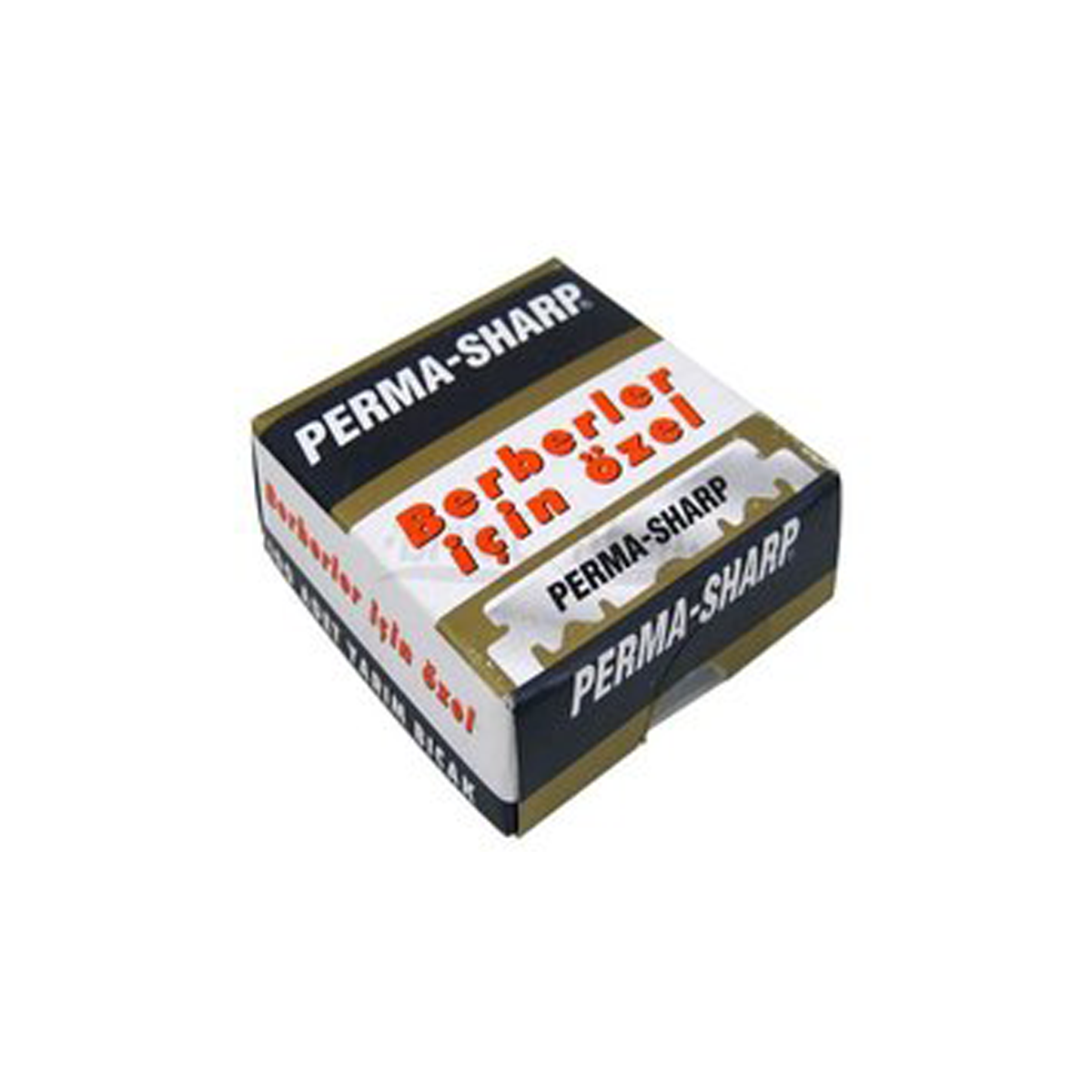 Perma Sharp Single Edge Safety Razor Blades (100 Pack).